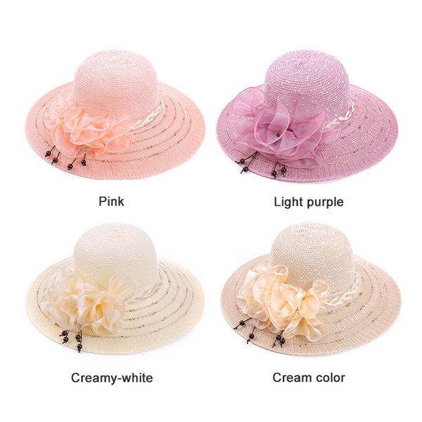 ladies summer straw hats women wooden beads big wide brim beach hat sun block knit hat, Blue;gray
ladies summer straw hats women wooden beads big wide brim beach hat sun block knit hat, Blue;gray