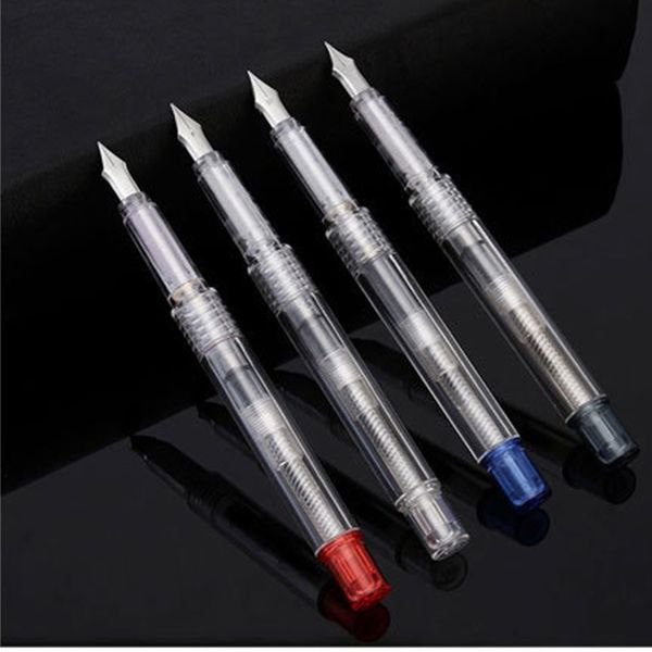 plastic transparent fountain pen f/ef nib 0.5mm hooded nib 0.38mm colorful ink pens school office supplies
plastic transparent fountain pen f/ef nib 0.5mm hooded nib 0.38mm colorful ink pens school office supplies