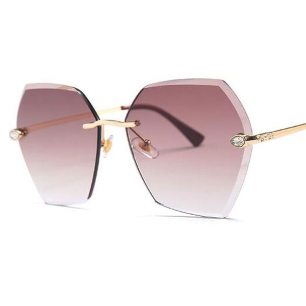 trendy eyewear lens rimless women sun glasses frame summer geometric luxury vintage sunglasses fashion tinted clear glasses 2019 wkwvt, White;black
trendy eyewear lens rimless women sun glasses frame summer geometric luxury vintage sunglasses fashion tinted clear glasses 2019 wkwvt, White;black