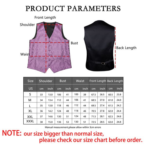 men's classic paisley barry.wang waistcoat silk vest suit party wedding bowtie purple vest handkerchief cufflinks set dibangu, Black;white
men's classic paisley barry.wang waistcoat silk vest suit party wedding bowtie purple vest handkerchief cufflinks set dibangu, Black;white