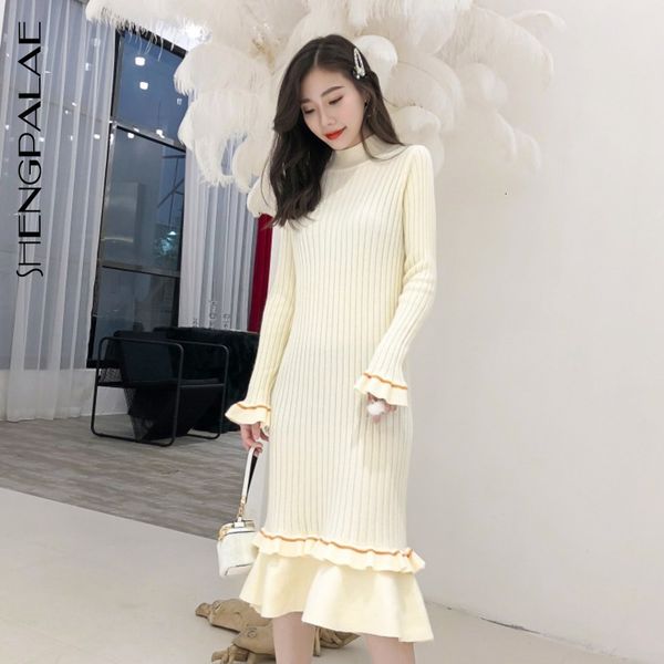 shengpalae 2019 новая мода осень длинный фонд половинной высоты воротника строчка ruffled knit тонкий платье женщины тонкий tide vestidos fv, Black;gray
shengpalae 2019 новая мода осень длинный фонд половинной высоты воротника строчка ruffled knit тонкий платье женщины тонкий tide vestidos fv, Black;gray