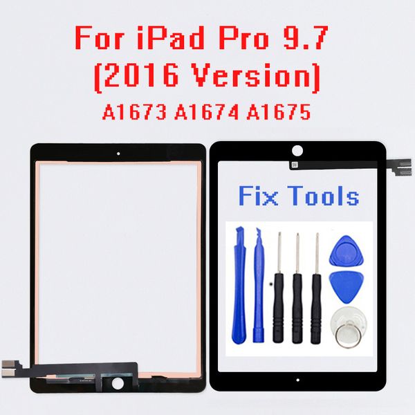 30pcs/lot tested digitizer touch screen outer panel for ipad pro 9.7 (2016 version) a1673 a1674 a1675 glass lens replacement
30pcs/lot tested digitizer touch screen outer panel for ipad pro 9.7 (2016 version) a1673 a1674 a1675 glass lens replacement