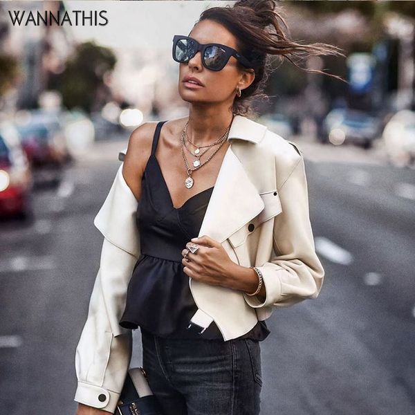 wannathis fall faux женщин короткие кожаные куртки улица с длинным рукавом белый pu пальто кнопка pockest v-образным вырезом воротник отложн, Black;white
wannathis fall faux женщин короткие кожаные куртки улица с длинным рукавом белый pu пальто кнопка pockest v-образным вырезом воротник отложн, Black;white