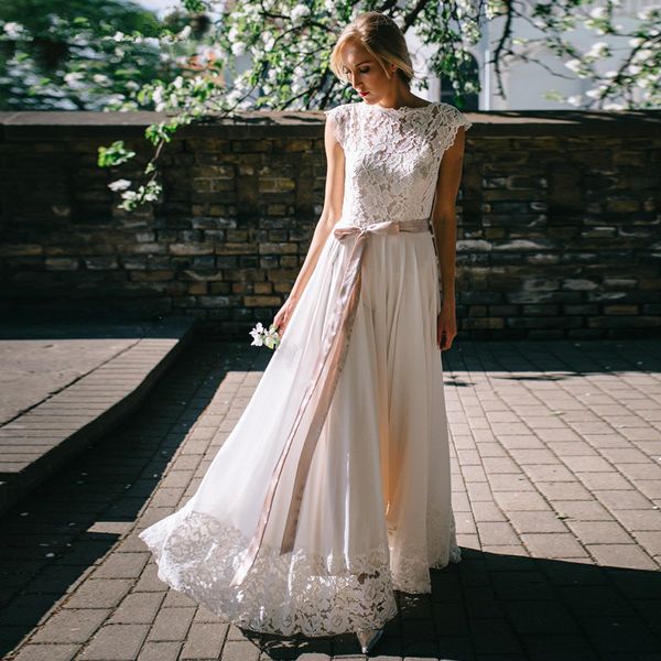 вечеринка лето новый vestido de noiva повседневная вечеринка розовое золото пояс boho свадебное платье линии кружева аппликация спинки cap р, White
вечеринка лето новый vestido de noiva повседневная вечеринка розовое золото пояс boho свадебное платье линии кружева аппликация спинки cap р, White