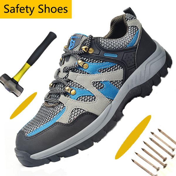lightweight steel toe shoe anti-smash men work safety shoes breathable work shoes men athletic sneaker cushioning hiking, Black
lightweight steel toe shoe anti-smash men work safety shoes breathable work shoes men athletic sneaker cushioning hiking, Black