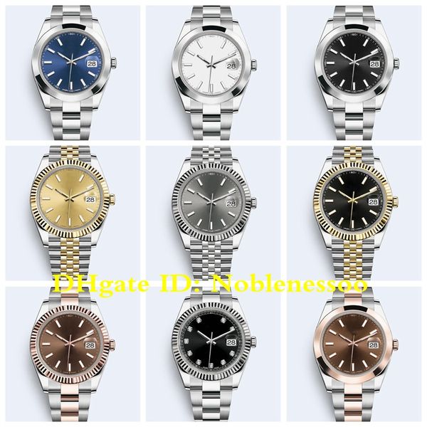 19 style 2020 watch men's 126333 126303 126331 126334 126300 126301 41mm oyster bracelet jubilee bracelet asia 2813 automatic watches, Slivery;brown
19 style 2020 watch men's 126333 126303 126331 126334 126300 126301 41mm oyster bracelet jubilee bracelet asia 2813 automatic watches, Slivery;brown