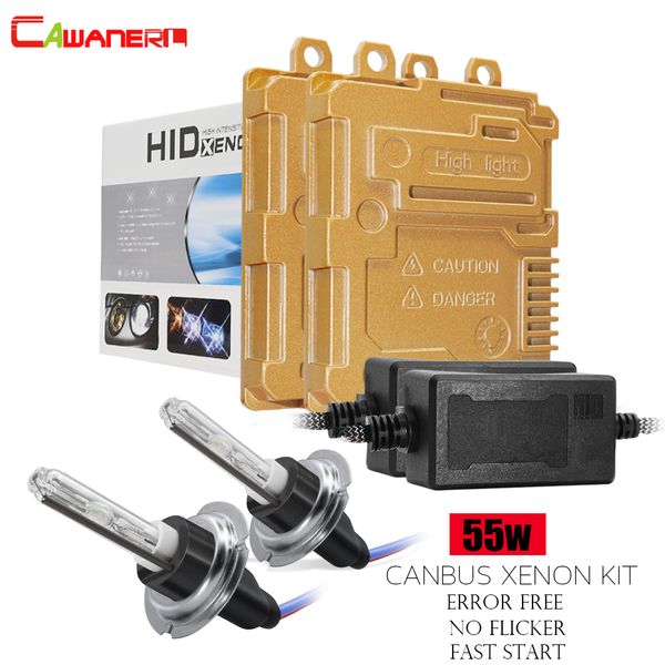cawanerl 55w canbus hid xenon light kit no error ballast + ac bulb quick start high bright car headlight h1 h3 h7 h11 9005 9006
cawanerl 55w canbus hid xenon light kit no error ballast + ac bulb quick start high bright car headlight h1 h3 h7 h11 9005 9006