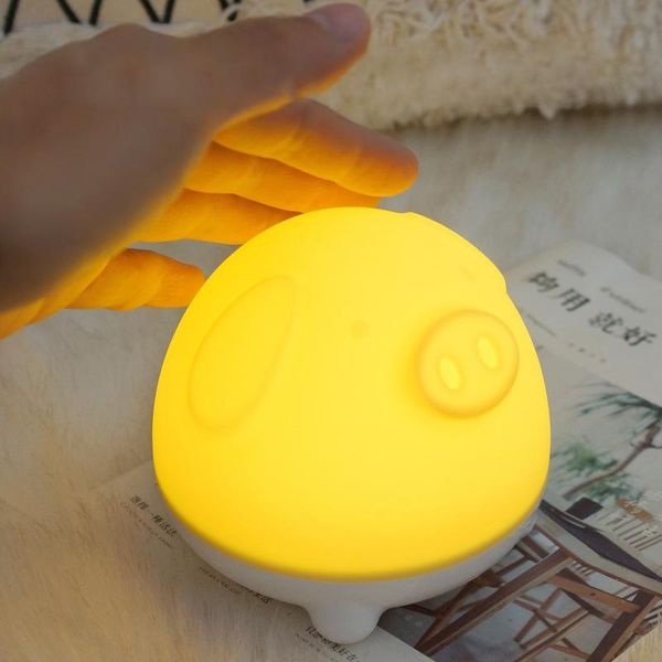 1 pack charging cartoon night light, pig light, hulu pig induction night light, colorful lights 10017
1 pack charging cartoon night light, pig light, hulu pig induction night light, colorful lights 10017