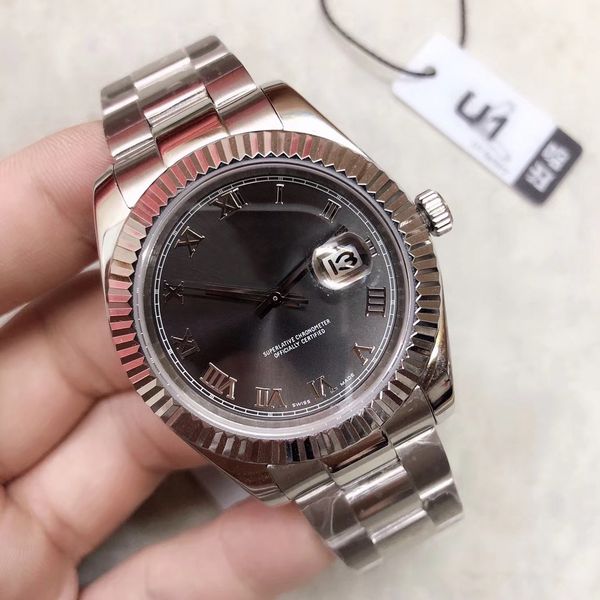 brand mens fashion watches master 41mm datejust 126334 wimbledon 126333 126301 black roman dial fluted bezel jubilee bracelet wristwatch, Slivery;brown
brand mens fashion watches master 41mm datejust 126334 wimbledon 126333 126301 black roman dial fluted bezel jubilee bracelet wristwatch, Slivery;brown