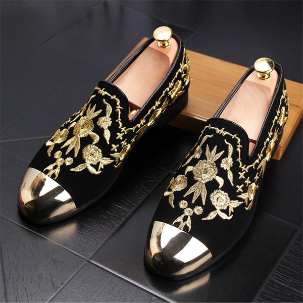 movechain men fashion suede leather loafers mens printed embroidery driving party flats men's moccasins oxfords casual shoes, Black
movechain men fashion suede leather loafers mens printed embroidery driving party flats men's moccasins oxfords casual shoes, Black