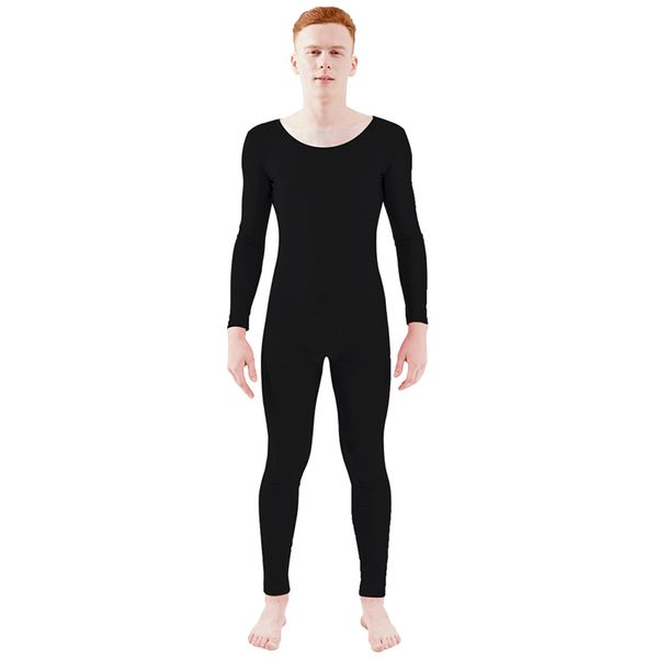 ensnovo lonng sleeve scoop neck spandex full bodysuit ballet dancewear unitard jumpsuit zentai suit, Black
ensnovo lonng sleeve scoop neck spandex full bodysuit ballet dancewear unitard jumpsuit zentai suit, Black
