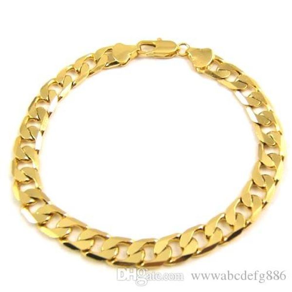 truer 100% 24k men's yellow gold 9inch 23cm 10mm no stone diamond chain bracelet birthday vday gift diamond, Black
truer 100% 24k men's yellow gold 9inch 23cm 10mm no stone diamond chain bracelet birthday vday gift diamond, Black