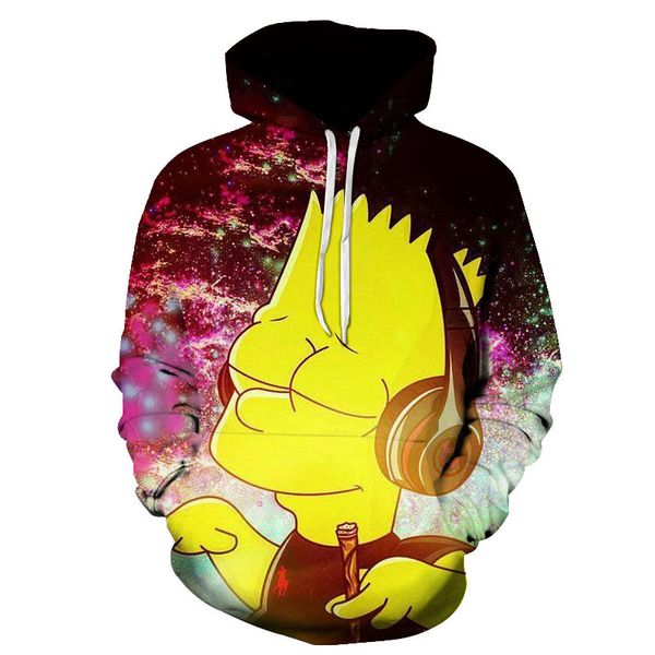 new men's hoodie spring and fall fashion hooded sweatshirt 2019 fashion latest 3d printed cartoon pattern hooded sweatshir, Black
new men's hoodie spring and fall fashion hooded sweatshirt 2019 fashion latest 3d printed cartoon pattern hooded sweatshir, Black