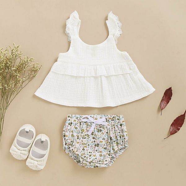 2020 new baby летняя одежда для новорожденных ребёнки рукавов белье топы культур + цветочные шорты трусы 2pcs наряды 0-18m женский пляжный к, White
2020 new baby летняя одежда для новорожденных ребёнки рукавов белье топы культур + цветочные шорты трусы 2pcs наряды 0-18m женский пляжный к, White