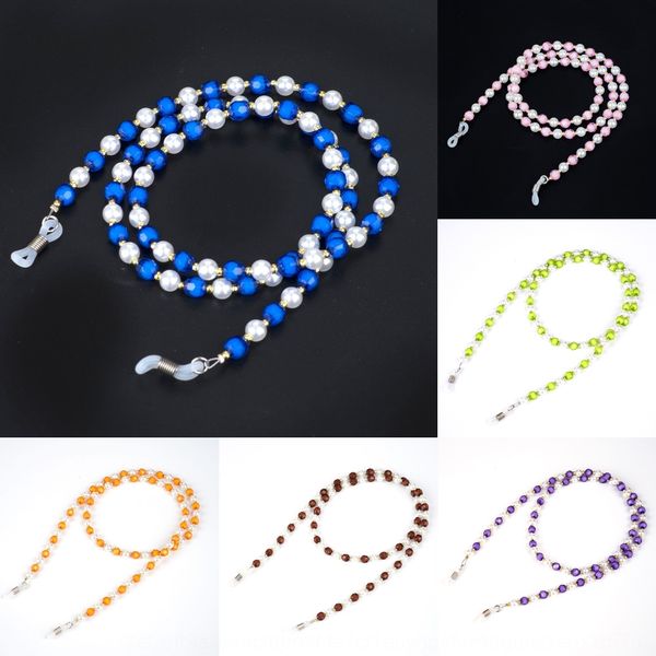 pearl beaded hanging beaded chain anti-slip hanging neck multicolor optional glasses chain glasses rope, Blue
pearl beaded hanging beaded chain anti-slip hanging neck multicolor optional glasses chain glasses rope, Blue