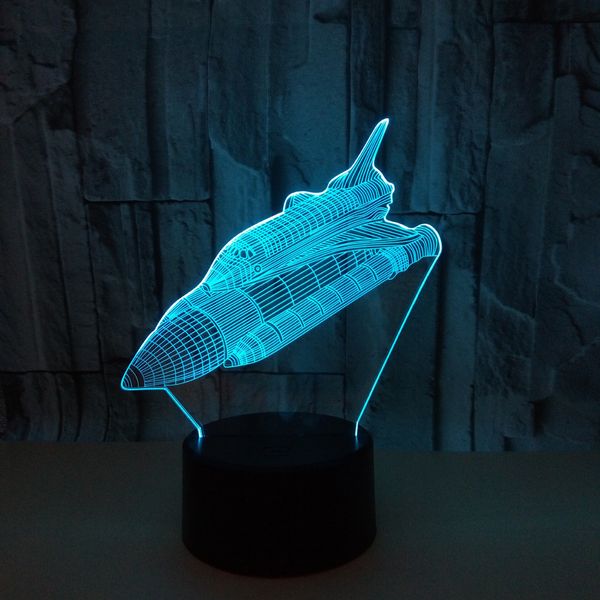 foreign trade new pattern rocket 3d lamp colorful touch remote control led vision lamp gift 3d led small desk lamp
foreign trade new pattern rocket 3d lamp colorful touch remote control led vision lamp gift 3d led small desk lamp