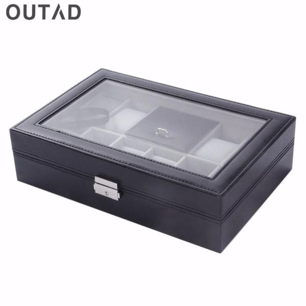watch box 8+3 mixed grids 30*20*8cm leather suede inside word buckle storage jewelry ring display storage mens case new, Black;blue
watch box 8+3 mixed grids 30*20*8cm leather suede inside word buckle storage jewelry ring display storage mens case new, Black;blue
