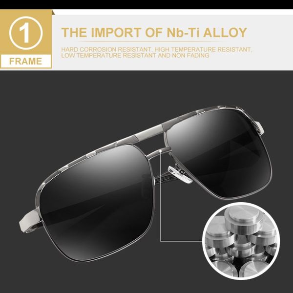 men's polarized sunglasses, classic sunglasses with an inner bluish lens and outdoor fishing sun glasses, White;black
men's polarized sunglasses, classic sunglasses with an inner bluish lens and outdoor fishing sun glasses, White;black