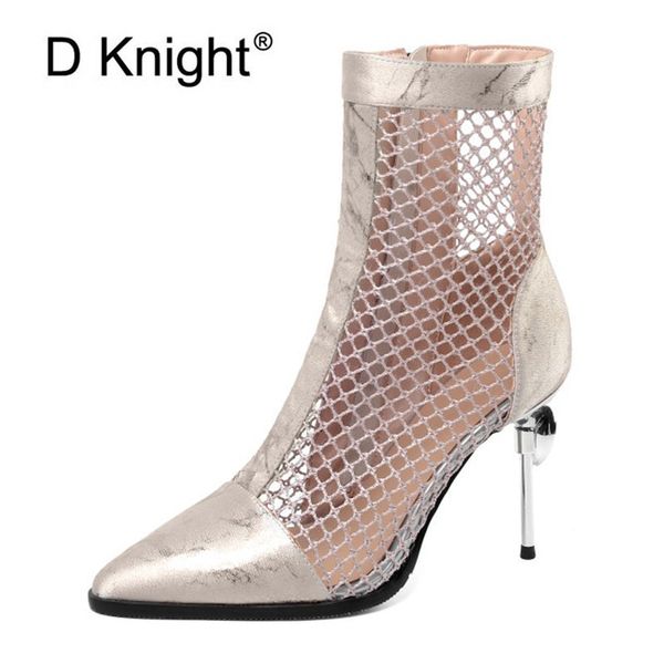 lace hollow sandals silver mesh women ankle boots rhinestone hollow high heel sandals shoes woman boots large size 46 48 50, Black
lace hollow sandals silver mesh women ankle boots rhinestone hollow high heel sandals shoes woman boots large size 46 48 50, Black