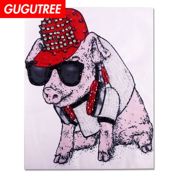 gugutree printed embroidery big pig patch animal cartoon patches badges applique patches for clothing fd-28, Black
gugutree printed embroidery big pig patch animal cartoon patches badges applique patches for clothing fd-28, Black