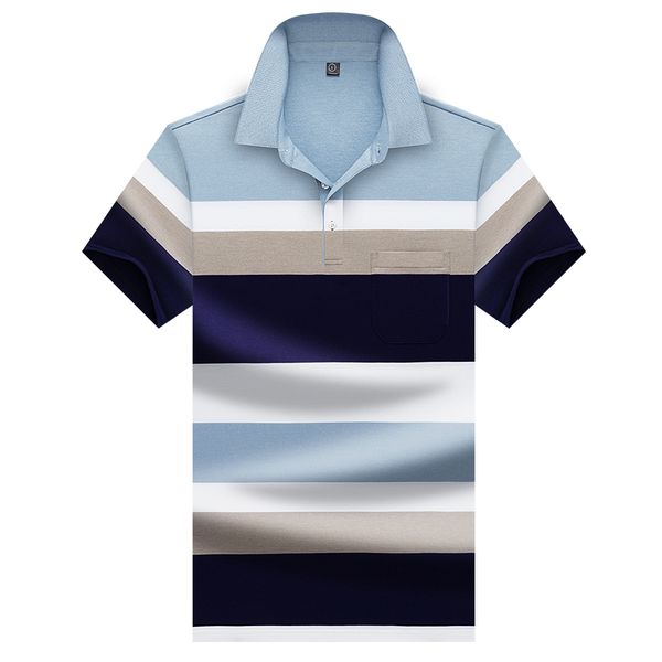 2020 new men's shirt short sleeve summer male striped business casual shirt men brand clothing tees polos tshirt ae8035, White;black
2020 new men's shirt short sleeve summer male striped business casual shirt men brand clothing tees polos tshirt ae8035, White;black