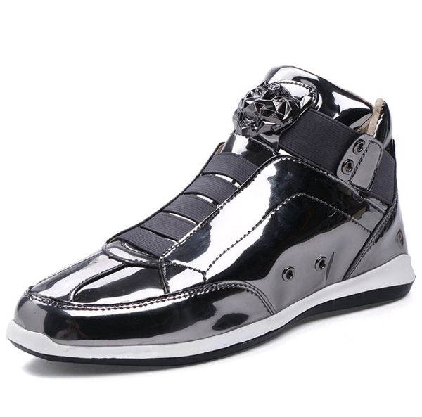 2020 with box korean trendy fashion designer shoes silver gold black shiny bright mr. stylish red carpet preferred quality shoes40-45
2020 with box korean trendy fashion designer shoes silver gold black shiny bright mr. stylish red carpet preferred quality shoes40-45