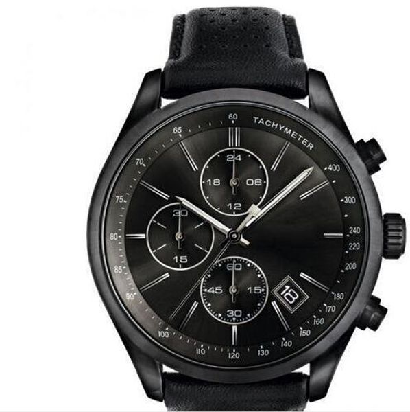 fashion quartz chronograph men's watch tachymeter leather strap watch 1513474+box, Slivery;brown
fashion quartz chronograph men's watch tachymeter leather strap watch 1513474+box, Slivery;brown