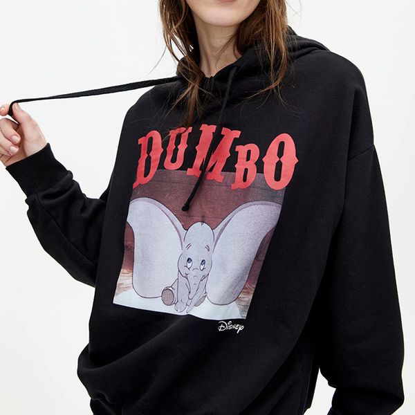 New Arrival Dumbo Elephants Hoodies Women Clothes Spring Autumn Hoodies Fashion Long Sleeved Brushed Sweatshirts Female
New Arrival Dumbo Elephants Hoodies Women Clothes Spring Autumn Hoodies Fashion Long Sleeved Brushed Sweatshirts Female