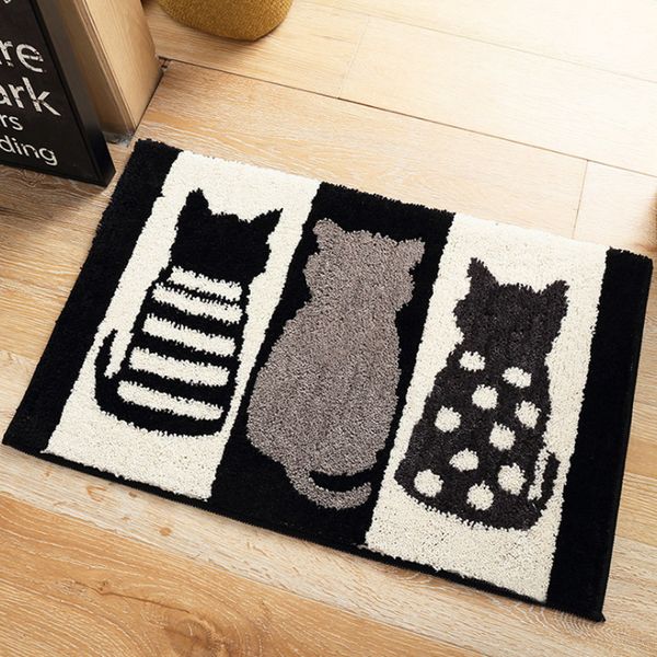 stylish cute home black and white cats feet convenience area rug room carpet floor mats bedroom bathroom door mat shag rugs
stylish cute home black and white cats feet convenience area rug room carpet floor mats bedroom bathroom door mat shag rugs
