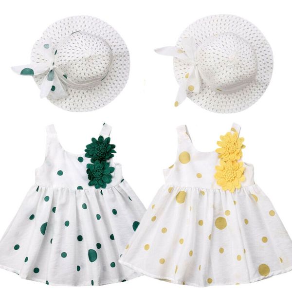 usa flower girl princess summer dress newborn baby party cotton dot tutu dresses, White
usa flower girl princess summer dress newborn baby party cotton dot tutu dresses, White