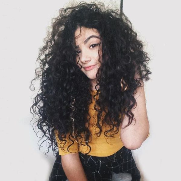24" black long curly lace wigs with baby hair for women loose hair synthetic lace front wigs heat resistant fiber
24" black long curly lace wigs with baby hair for women loose hair synthetic lace front wigs heat resistant fiber