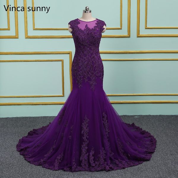 party dresses purple evening long mermaid 2021 elegant sheer scoop formal gown vestido de noiva prom dress plus size, White;black
party dresses purple evening long mermaid 2021 elegant sheer scoop formal gown vestido de noiva prom dress plus size, White;black