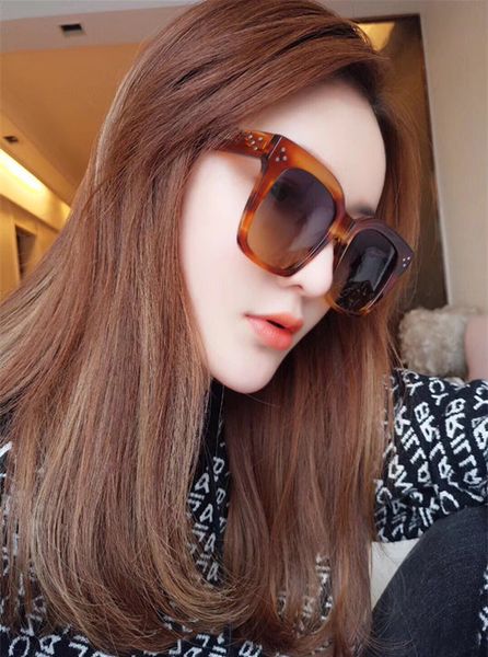 wholesale-41076 luxury fashion sunglasses for womens square frame new sun glasses simple atmosphere wild style uv400 protection lens eyewear, White;black
wholesale-41076 luxury fashion sunglasses for womens square frame new sun glasses simple atmosphere wild style uv400 protection lens eyewear, White;black