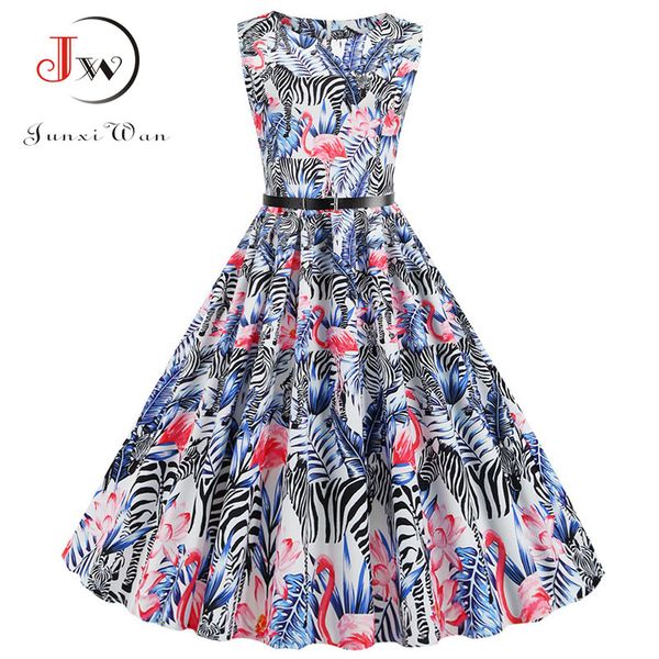 flamingo print women summer dress vintage sleeveless o-neck elegant floral party dresses vestidos casual plus size robe femme, Black;gray
flamingo print women summer dress vintage sleeveless o-neck elegant floral party dresses vestidos casual plus size robe femme, Black;gray