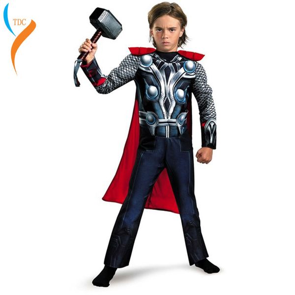 kids muscle thor cosplay costumes clothes with harmmer child halloween costumes children's day, Black;red
kids muscle thor cosplay costumes clothes with harmmer child halloween costumes children's day, Black;red