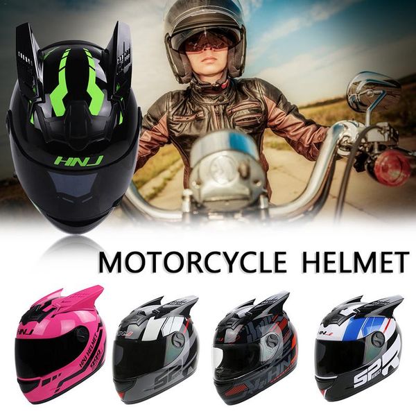 horny helmet motorcycle helmet men women double lens full-cover running racing locomotive anti-fog for four seasons
horny helmet motorcycle helmet men women double lens full-cover running racing locomotive anti-fog for four seasons