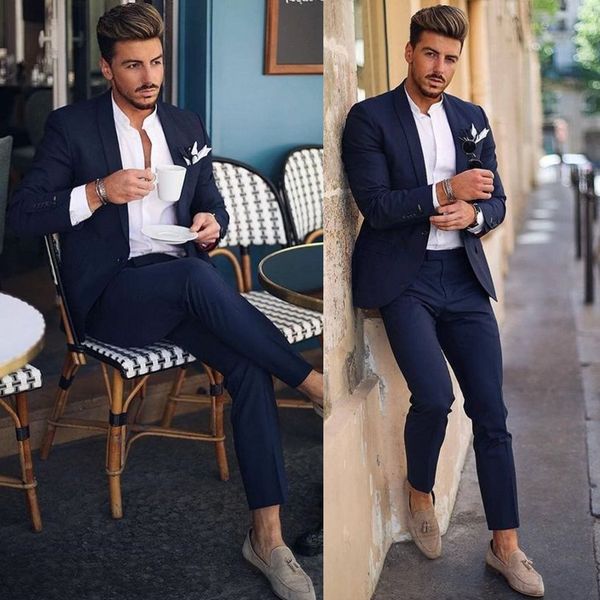 two pieces handsome wedding suits 2020 custom made shawl lapel slim fit groom tuxedos groomsmen businessmen suit, Black;gray
two pieces handsome wedding suits 2020 custom made shawl lapel slim fit groom tuxedos groomsmen businessmen suit, Black;gray