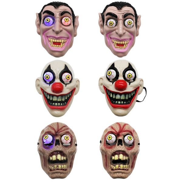 led light halloween theme party mask horror cosplay costume masquerade full face mask for clown vampire fa2879
led light halloween theme party mask horror cosplay costume masquerade full face mask for clown vampire fa2879