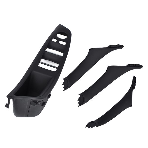 4x window switch armrest panel, inner door handle pull trim panel cover set for bmw 5 series 2010 - 2016, black, easy installation
4x window switch armrest panel, inner door handle pull trim panel cover set for bmw 5 series 2010 - 2016, black, easy installation