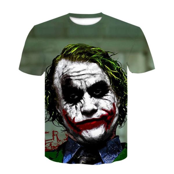 3d tshirt clown anime graphic t shirts halloween harajuku tshirt men women fashion shirt joker printing o-neck streetwear, White;black
3d tshirt clown anime graphic t shirts halloween harajuku tshirt men women fashion shirt joker printing o-neck streetwear, White;black