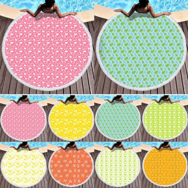 large round beach towel picnic blanket tapestry throw yoga mat 145*145cm summer print holiday vacation swimming outdoor cushion
large round beach towel picnic blanket tapestry throw yoga mat 145*145cm summer print holiday vacation swimming outdoor cushion