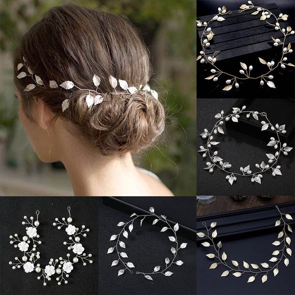 bridal pearl crystal metal leaf handmade headbands wedding party sweet charms girls floral acc fashion long hair band headbands
bridal pearl crystal metal leaf handmade headbands wedding party sweet charms girls floral acc fashion long hair band headbands