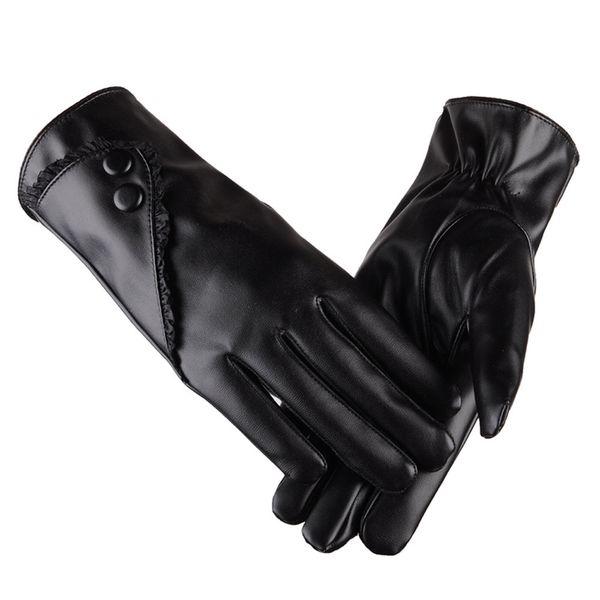 women keep warm soft leater waterproof driving full finger gloves comfortable gloves l50/1225, Blue;gray
women keep warm soft leater waterproof driving full finger gloves comfortable gloves l50/1225, Blue;gray