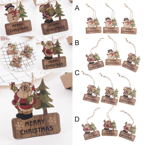 3pcs marry christmas decorations wooden ornament xmas tree hanging tags pendant household family home accessories dropshipping
3pcs marry christmas decorations wooden ornament xmas tree hanging tags pendant household family home accessories dropshipping