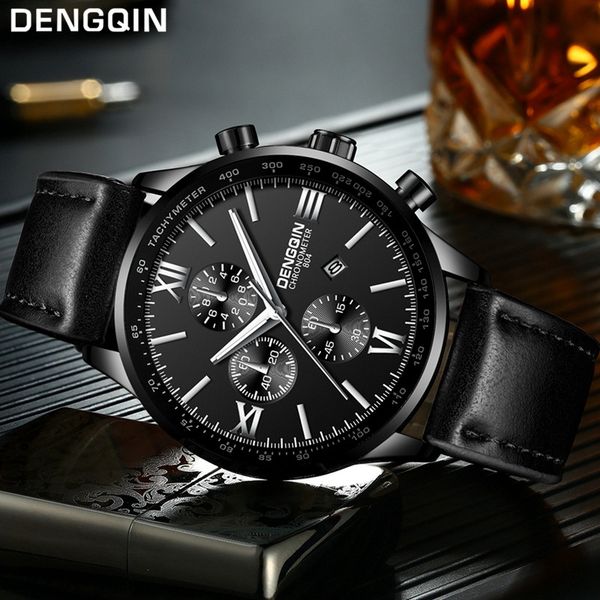 dengqin fashion men watch leather casual quartz analog date wrist watch reloj deportivo hombre herren uhern, Slivery;brown
dengqin fashion men watch leather casual quartz analog date wrist watch reloj deportivo hombre herren uhern, Slivery;brown