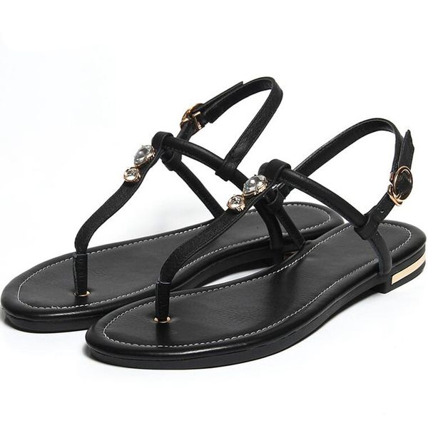 new real leather plus big size 31-46 black white gold buckle fashion girl ladies summer women flats t-strap sandals 
new real leather plus big size 31-46 black white gold buckle fashion girl ladies summer women flats t-strap sandals