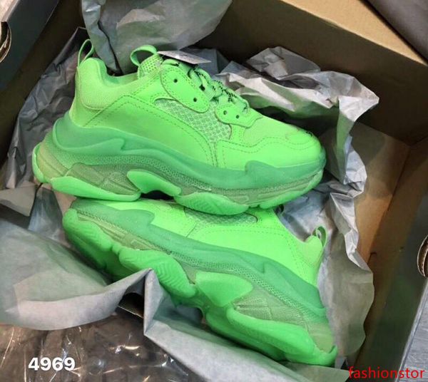 green triple s sneaker men fluo green casual shoes women low lacing-up platform shoe luxury leather mesh clear sole casual shoes
green triple s sneaker men fluo green casual shoes women low lacing-up platform shoe luxury leather mesh clear sole casual shoes