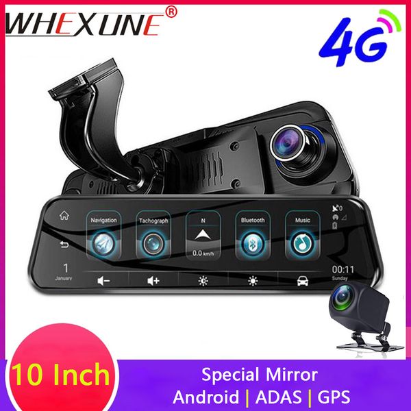 whexune 10" 4g car dvr streaming android special touch rearview mirror fhd 1080p dual dash cam camera adas wifi gps registrar
whexune 10" 4g car dvr streaming android special touch rearview mirror fhd 1080p dual dash cam camera adas wifi gps registrar