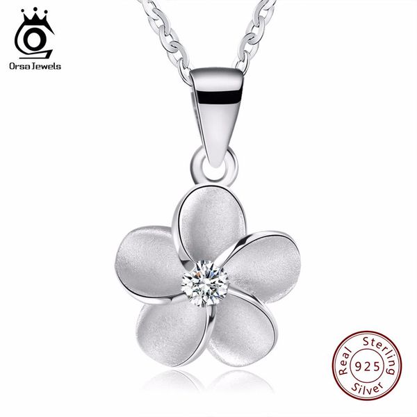 orsa jewels original 925 sterling silver flower pendants&necklaces fashion women jewelry christmas gift sn45
orsa jewels original 925 sterling silver flower pendants&necklaces fashion women jewelry christmas gift sn45