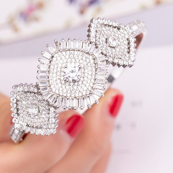 big flower bracelet luxury 5a cubic zirconia white gold plated engagement bangle for women wedding accessaries gift, Black
big flower bracelet luxury 5a cubic zirconia white gold plated engagement bangle for women wedding accessaries gift, Black